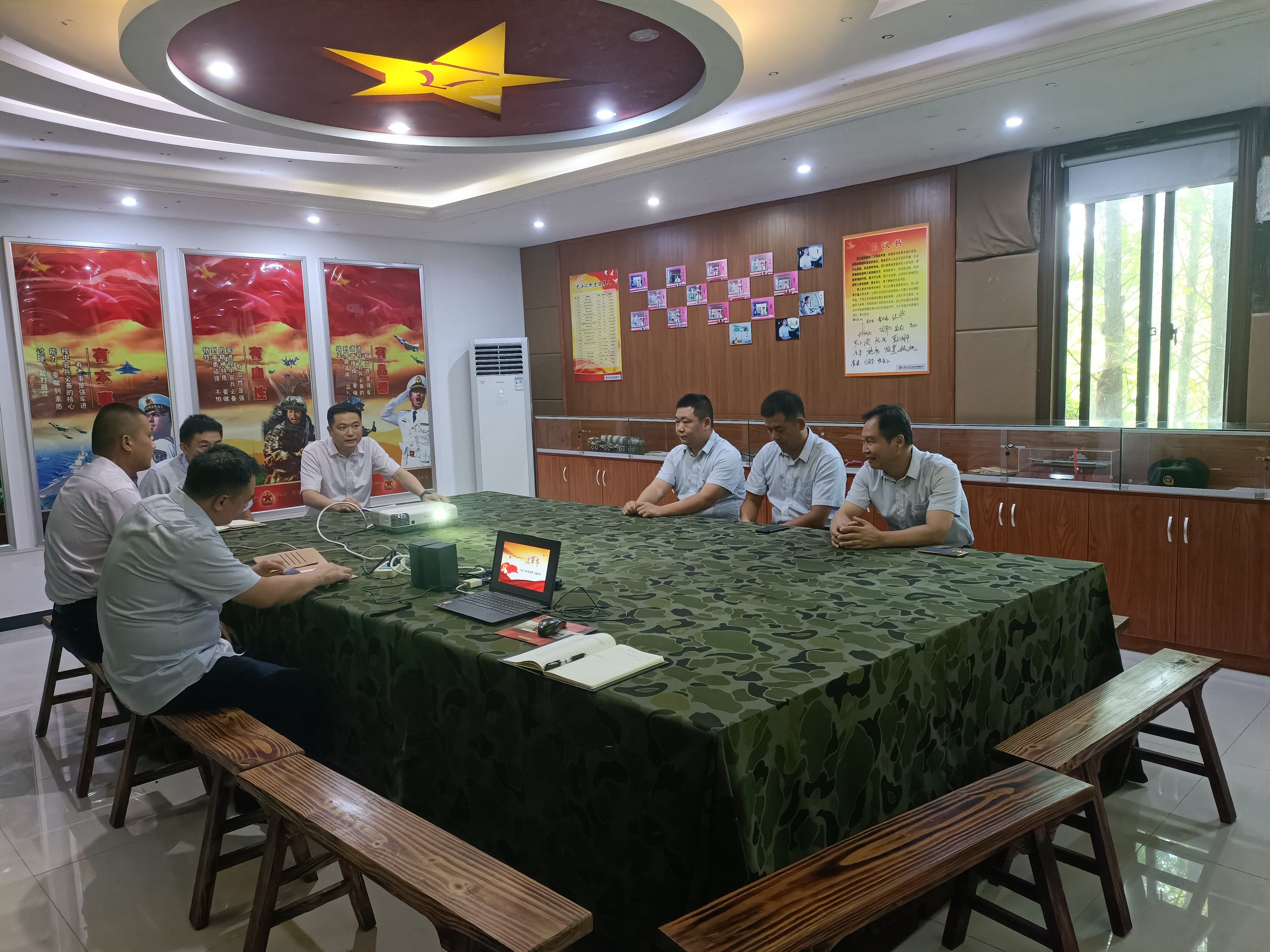 八一建军节 | 九江二桥召开退伍军人座谈会