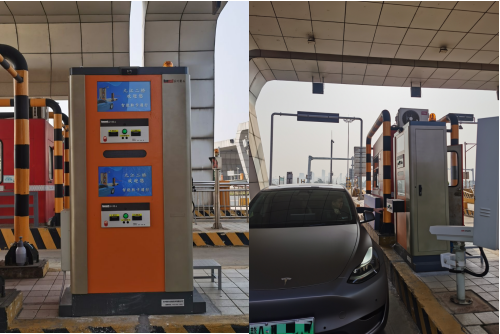 智慧交通-九江二桥首台“智能发卡机器人”正式上岗