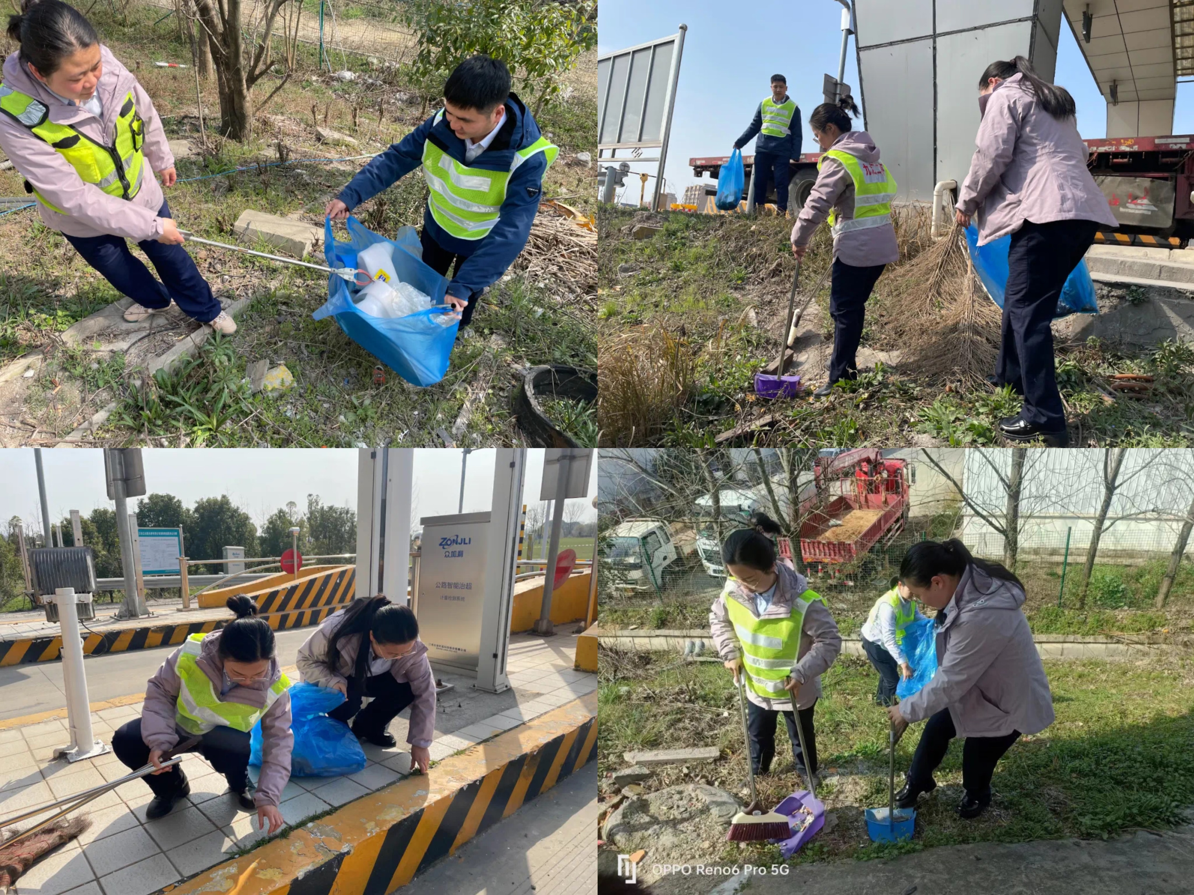 九江二桥开展“青春志愿行，共筑绿色梦”护绿活动