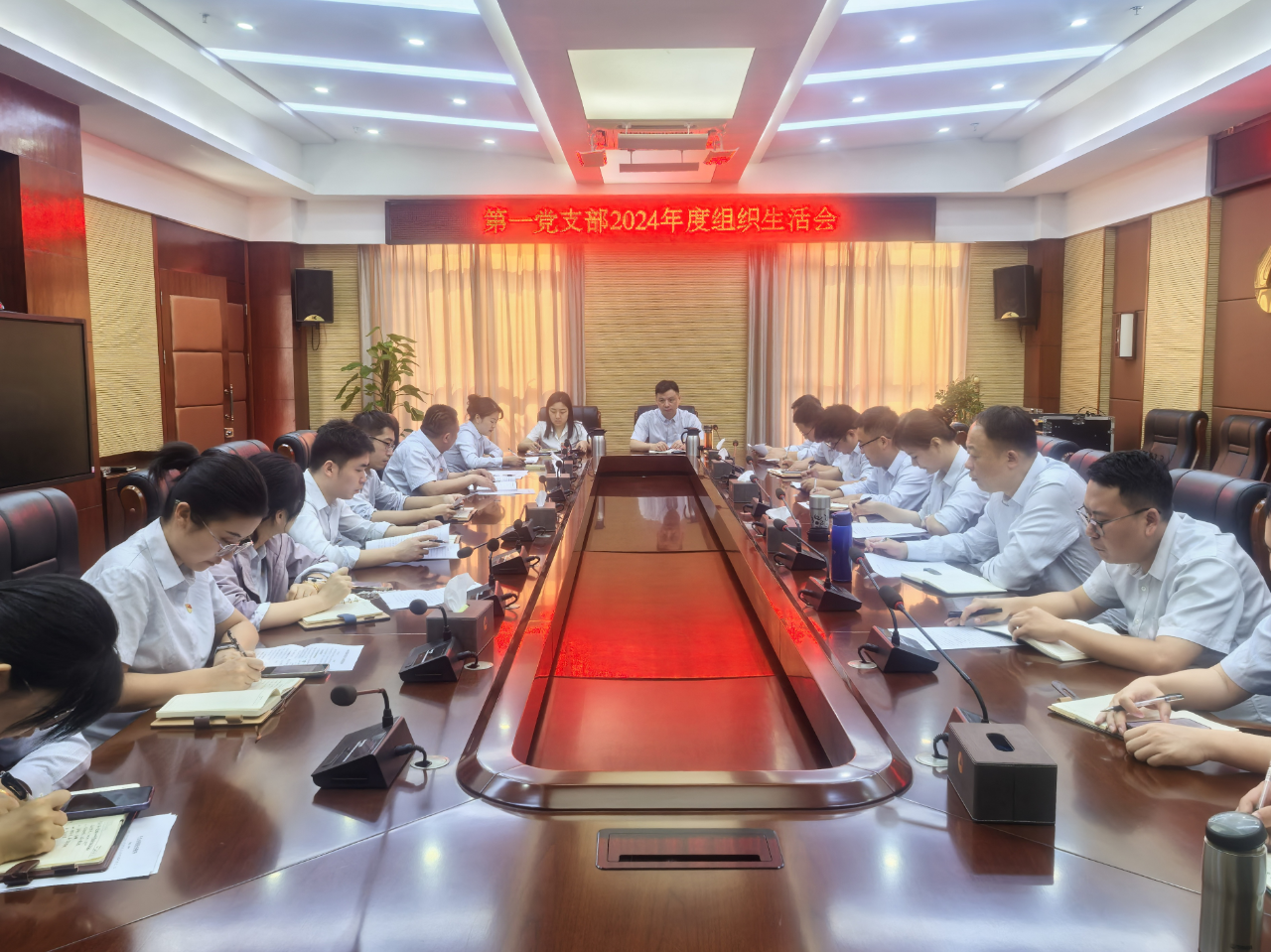 学精神、查问题、促提升——九江二桥各党支部召开2024年度组织生活会