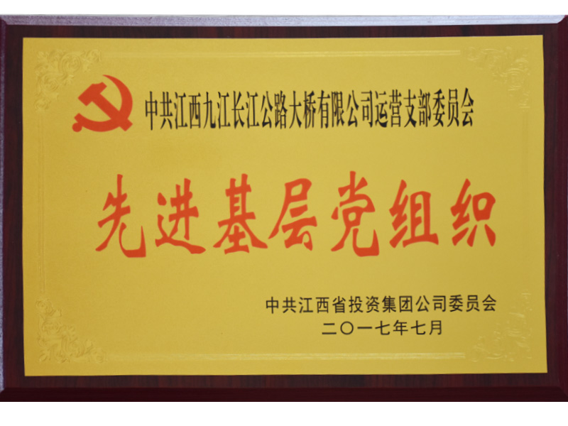 2017年先进基层党组织