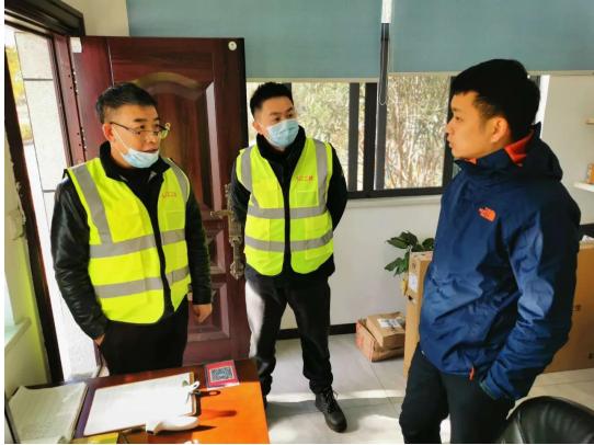 九江二桥开展疫情防控专项监督检查